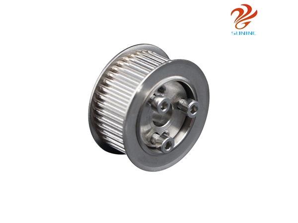 3GT錐套式同步輪45號鋼鍍鎳雙擋邊